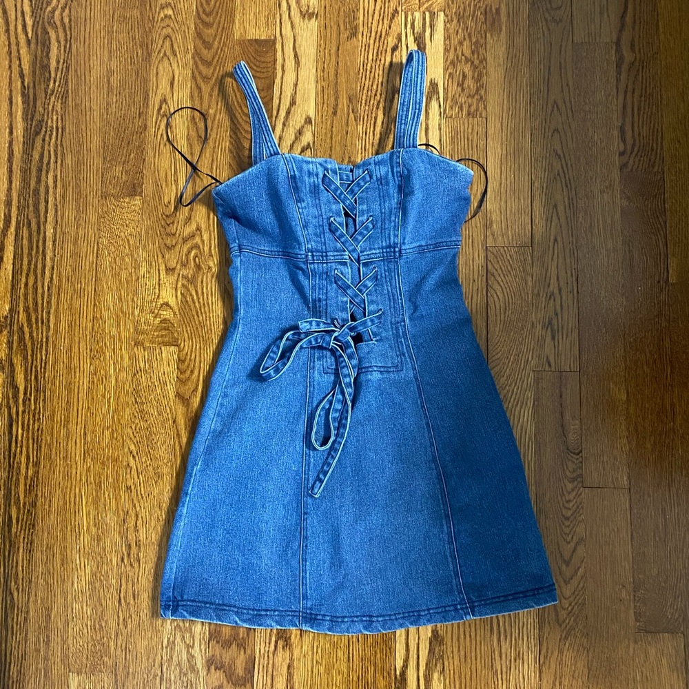 Denim dress